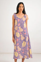 Nesia Dress in Violet