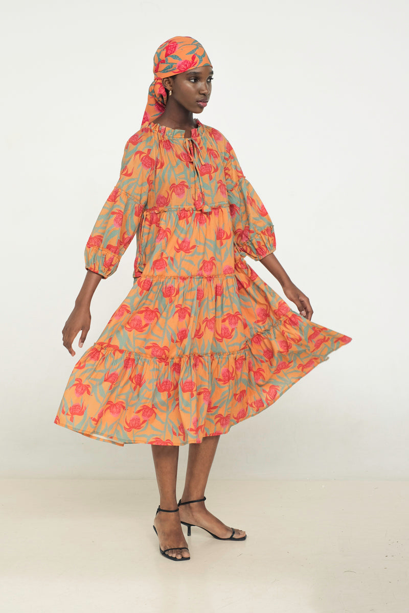Paloma Bohemian Dress in Canna