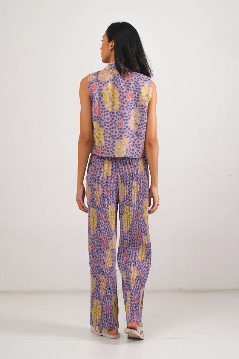 Kleia Boxy Top in Violet