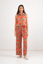 Kleia Boxy Top in Canna