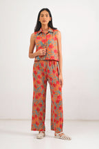 Kleia Boxy Top in Canna
