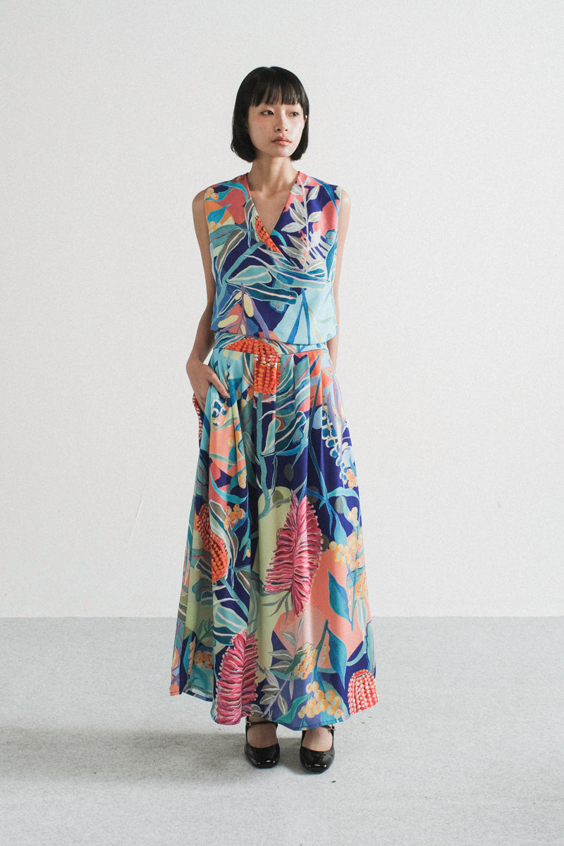 Ivy Top in Alice Spring Persian Blue
