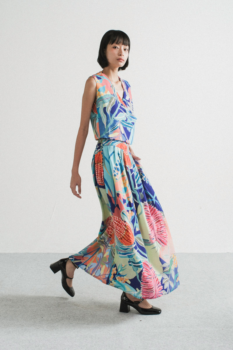 Bonito Skirt in Spring Persian Blue