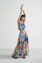 Ivy Top in Alice Spring Persian Blue