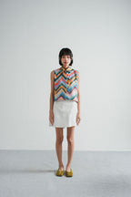Taya Boxy Top in Sun