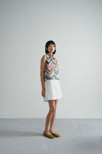 Taya Boxy Top in Sun