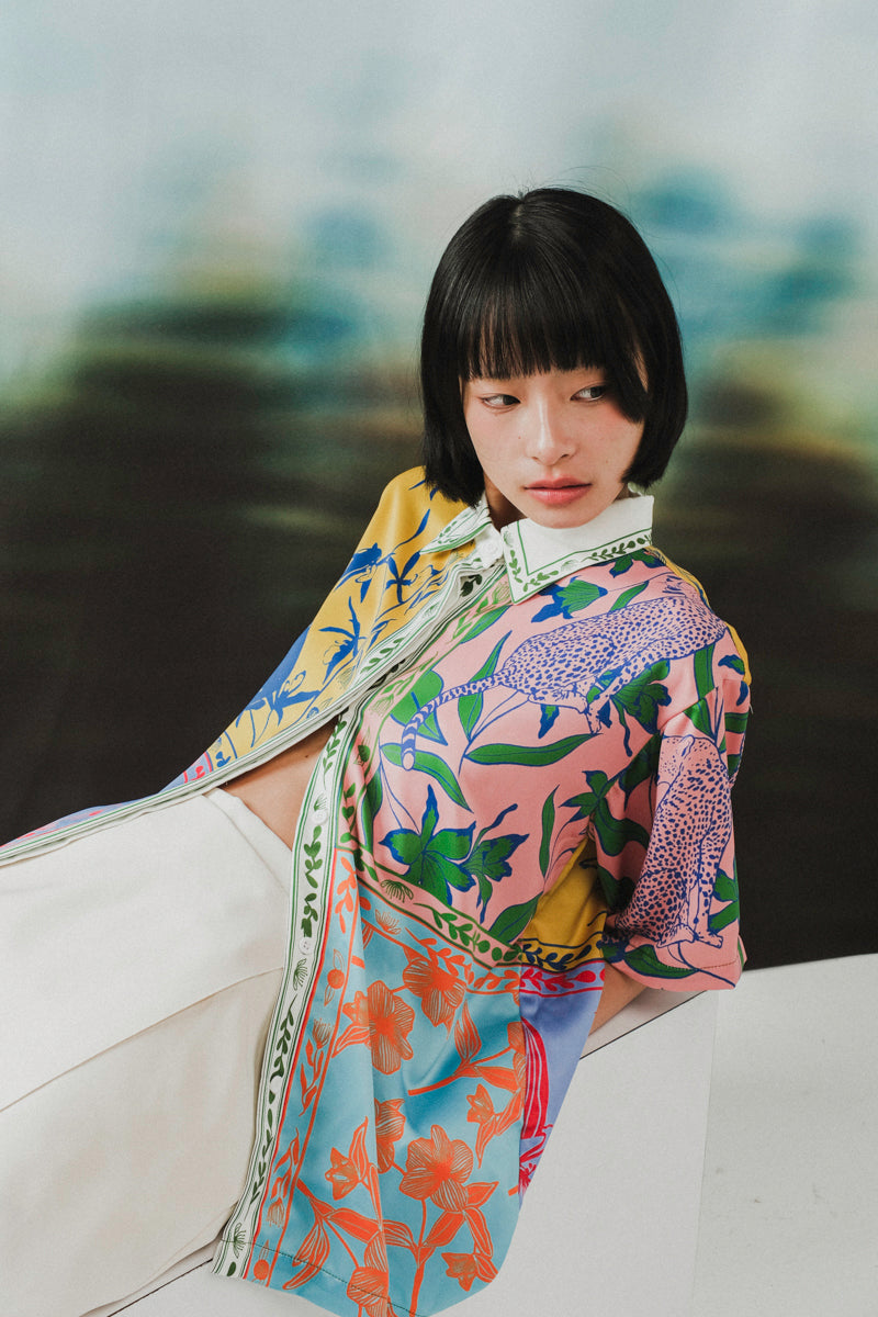 Sol Shirt in Rio Print