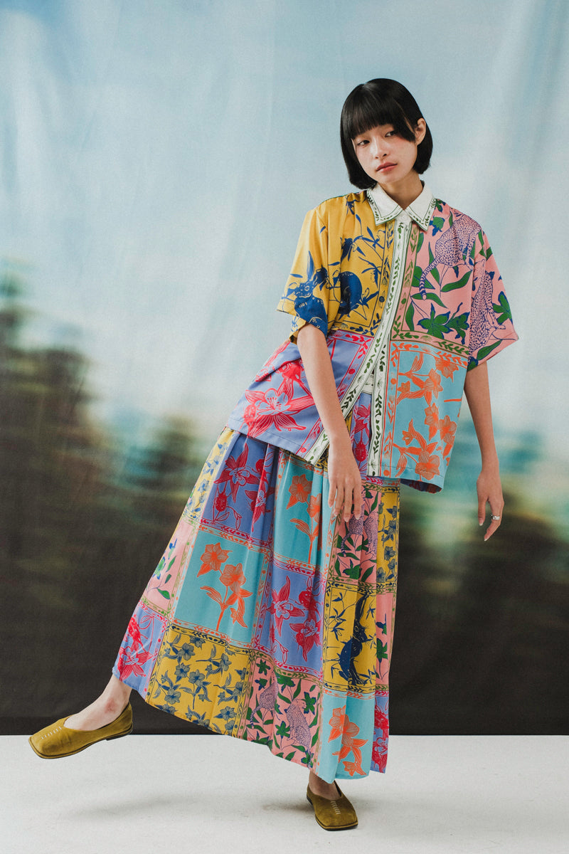 Sol Shirt in Rio Print