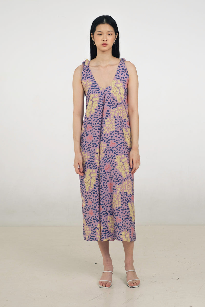 Nesia Dress in Violet
