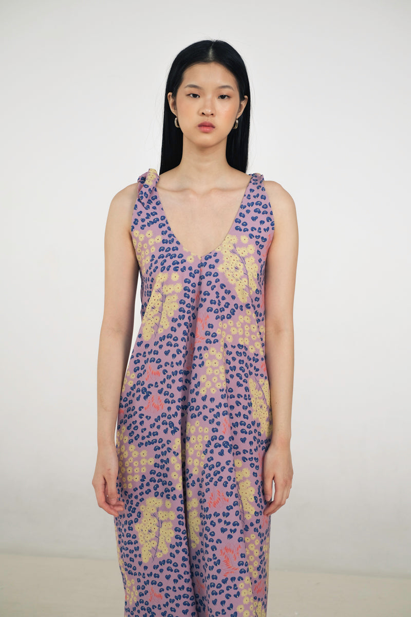 Nesia Dress in Violet