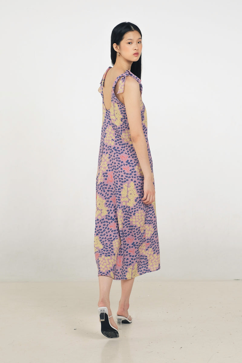 Nesia Dress in Violet