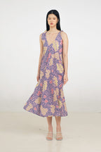 Nesia Dress in Violet