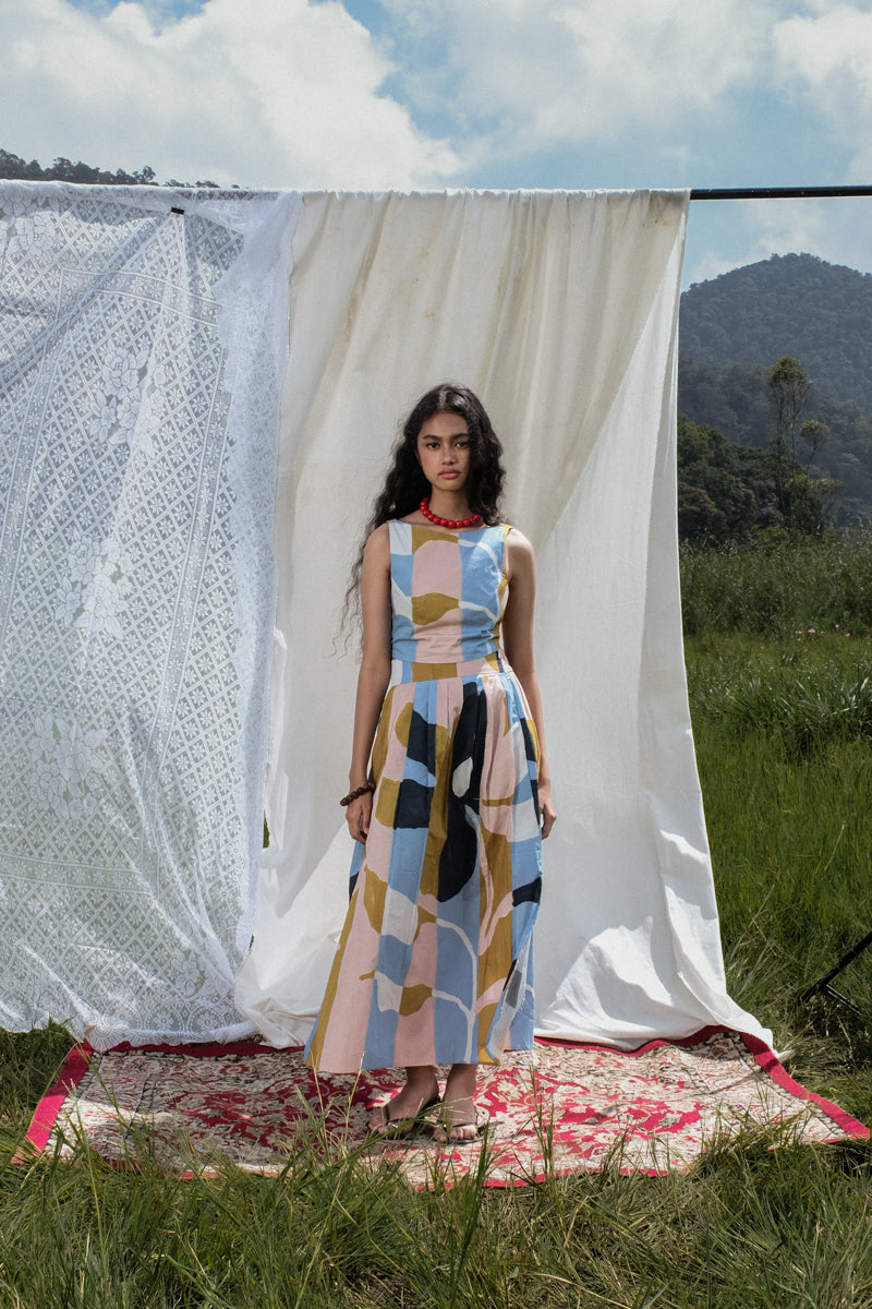 Corra Top in Tjempaka Print