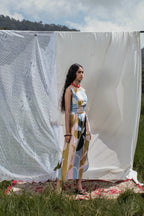 Corra Top in Tjempaka Print
