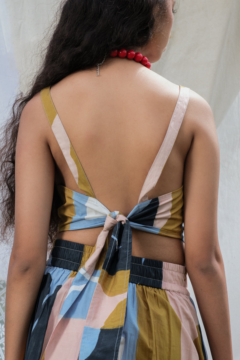 Corra Top in Tjempaka Print
