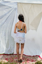 Seroja Skort in Tjempaka