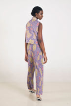 Kleia Boxy Top in Violet