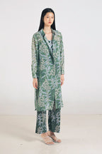 Anya Shirt Dress in Anthurium