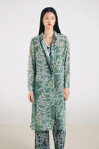 Anya Shirt Dress in Anthurium