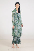 Anya Shirt Dress in Anthurium
