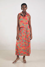 Kleia Boxy Top in Canna