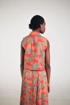 Kleia Boxy Top in Canna