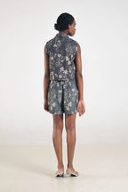 Kleia Boxy Top in Petunia