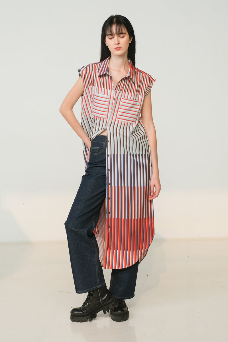 Mimosa Shirt Dress Aperol