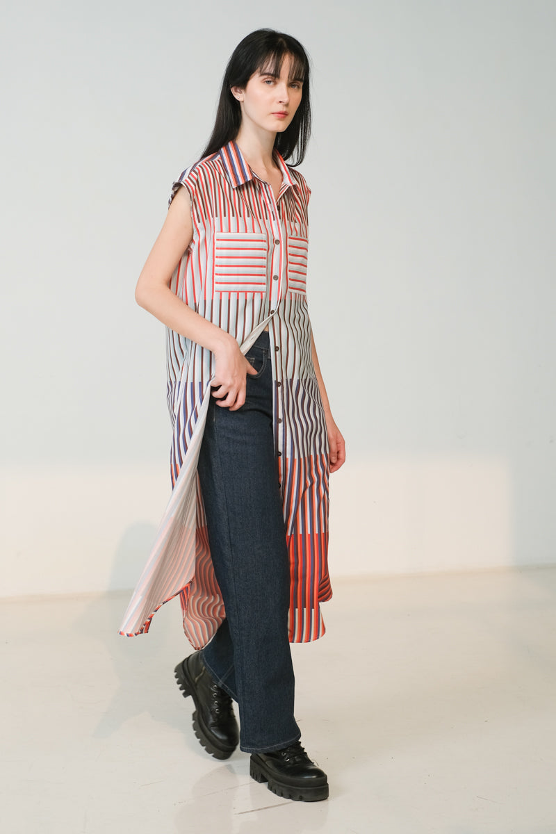 Mimosa Shirt Dress Aperol
