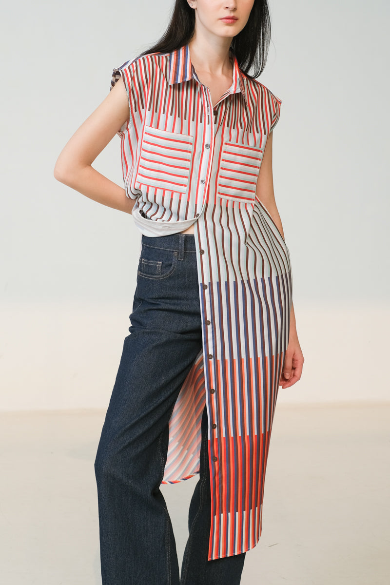 Mimosa Shirt Dress Aperol