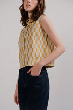 Tango Top in Frosty Lemon