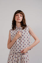 Tango Top in Cream Clubs Penelope