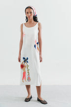 Jas Slip Dress in Daisy