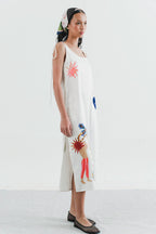 Jas Slip Dress in Daisy