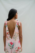 Peyton Jumpsuit in Peony