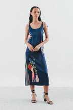 Jas Slip Dress in Moonlight