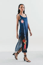 Jas Slip Dress in Moonlight