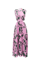 Arianna Dress in Purple Moss