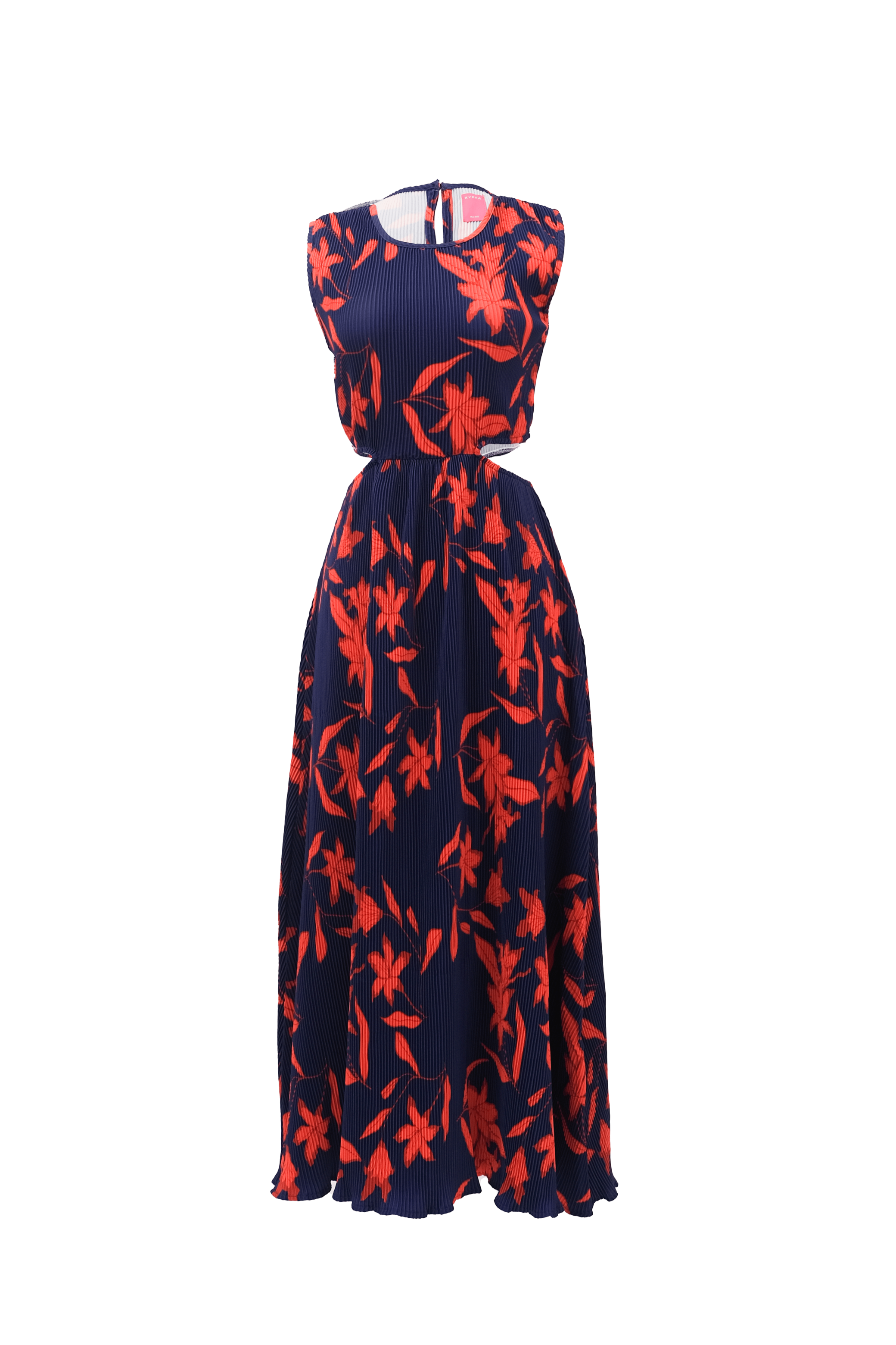 Arianna Dress in Red Midnight