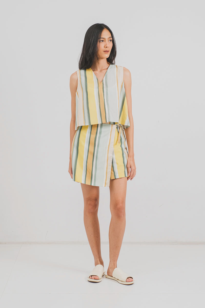 Coor Reversible Top in Jaune