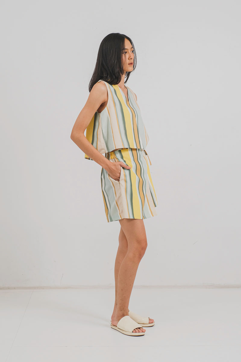Coor Reversible Top in Jaune
