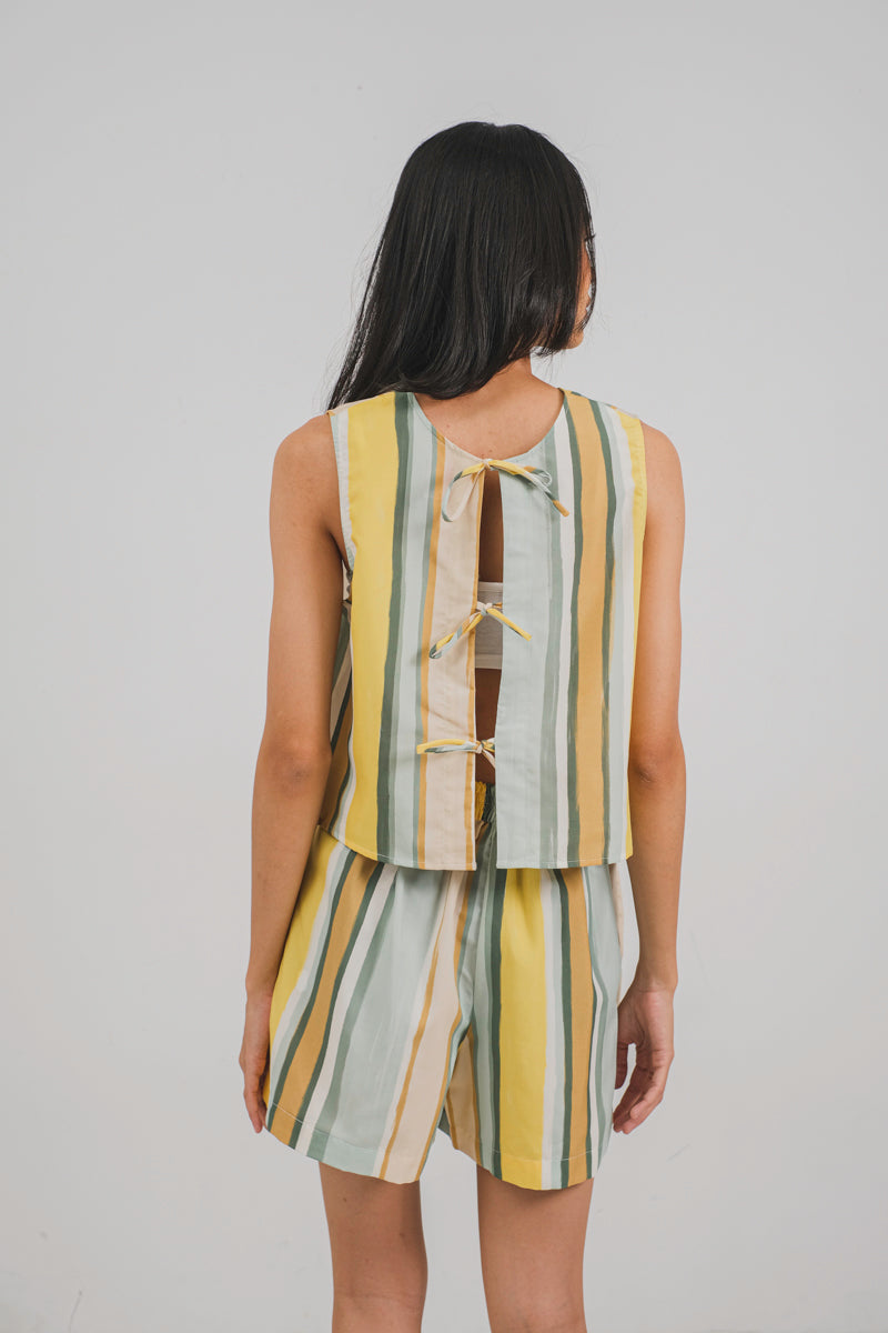 Coor Reversible Top in Jaune