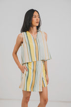 Coor Reversible Top in Jaune