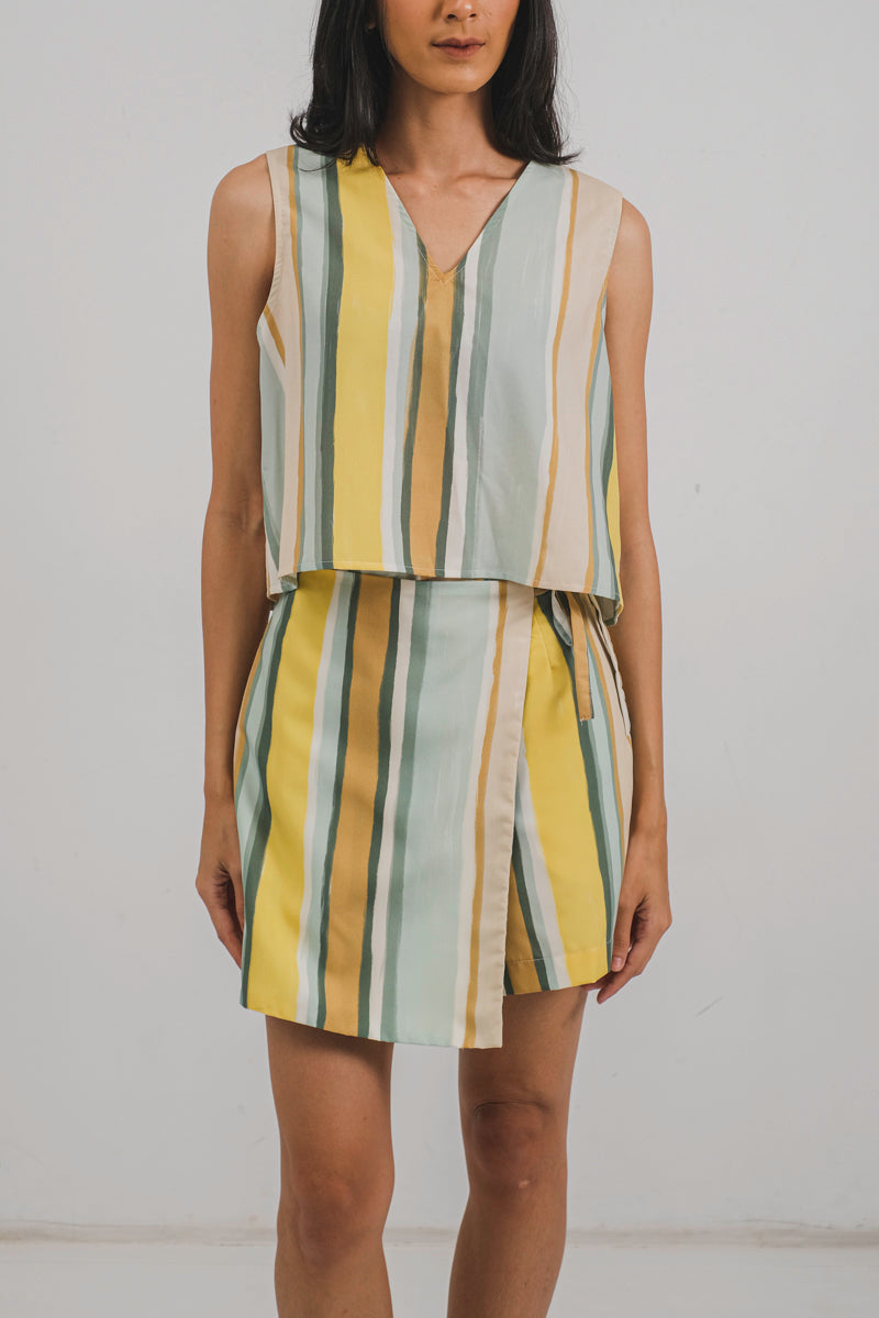 Coor Reversible Top in Jaune