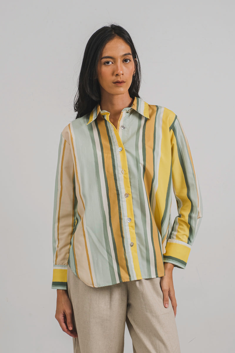 Manhattan Shirt in Jaune