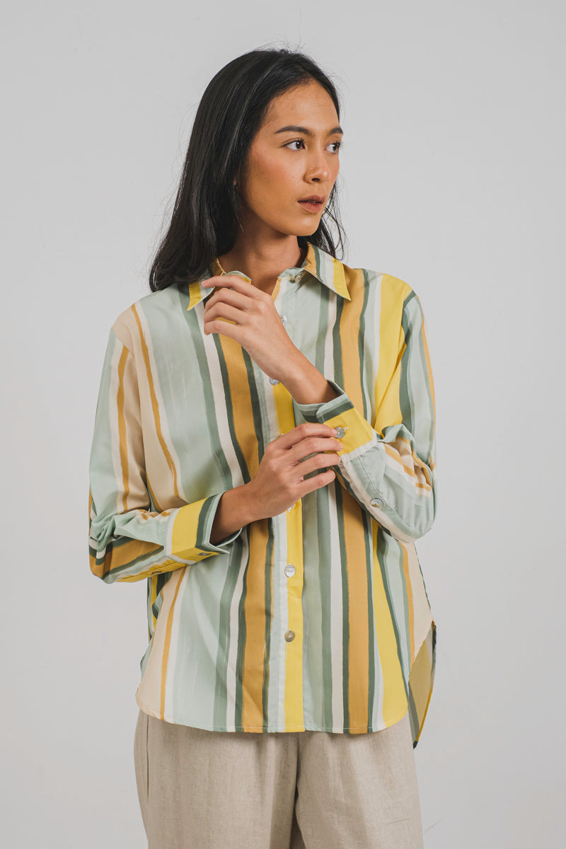 Manhattan Shirt in Jaune