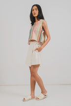 Kojeé Skort in Eggwhite