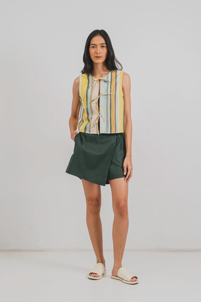 Kojeé Skort in Forest Green