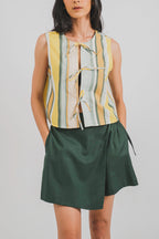 Kojeé Skort in Forest Green
