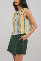 Kojeé Skort in Forest Green